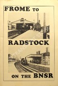 Book cover of Frome to Radstock on the BNSR by WARNOCK, David; PARSONS, Bob & MAGGS, Colin